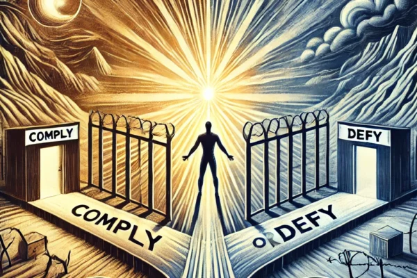 Projection of Will Can Only Choose to Comply or Defy