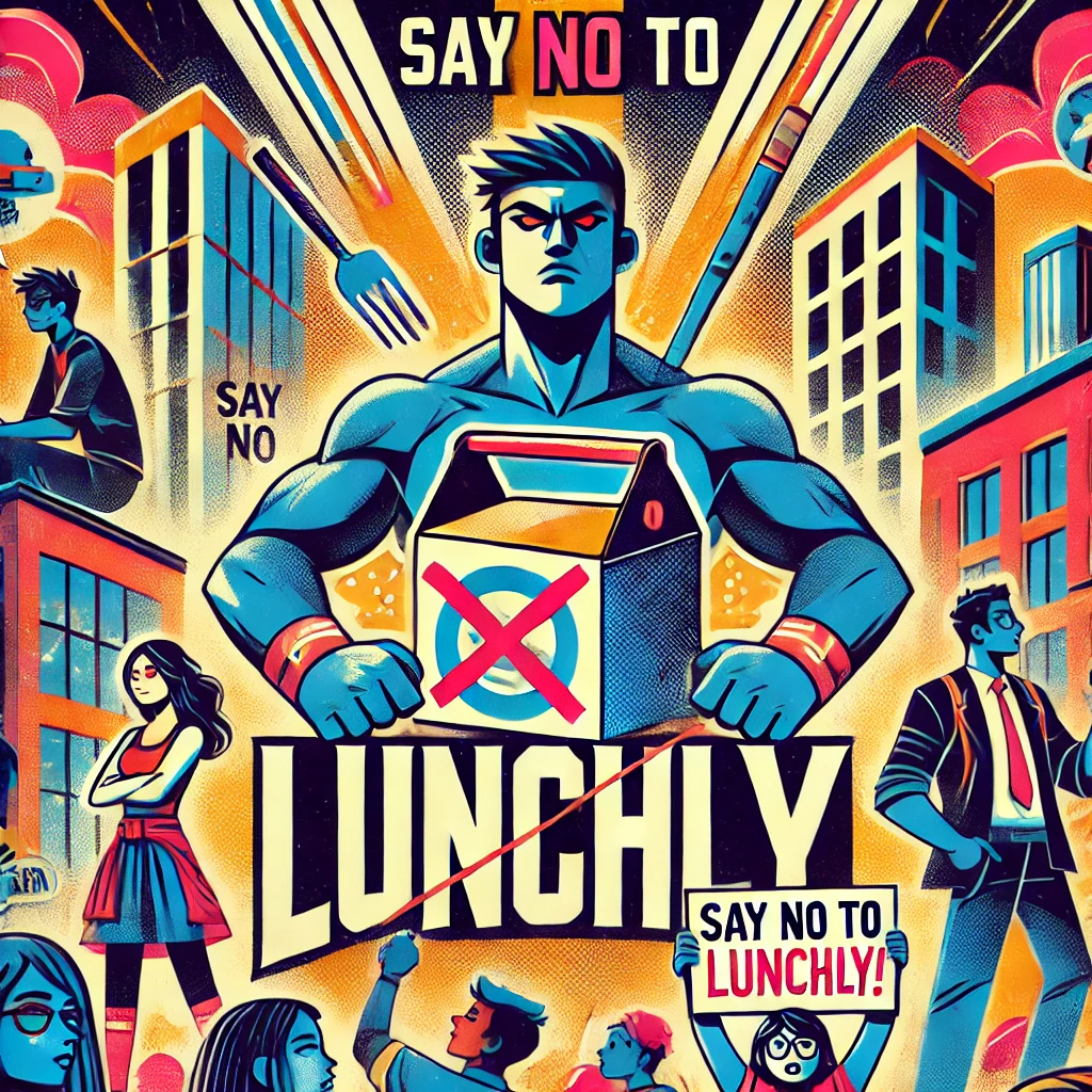 Ban Lunchly Poster